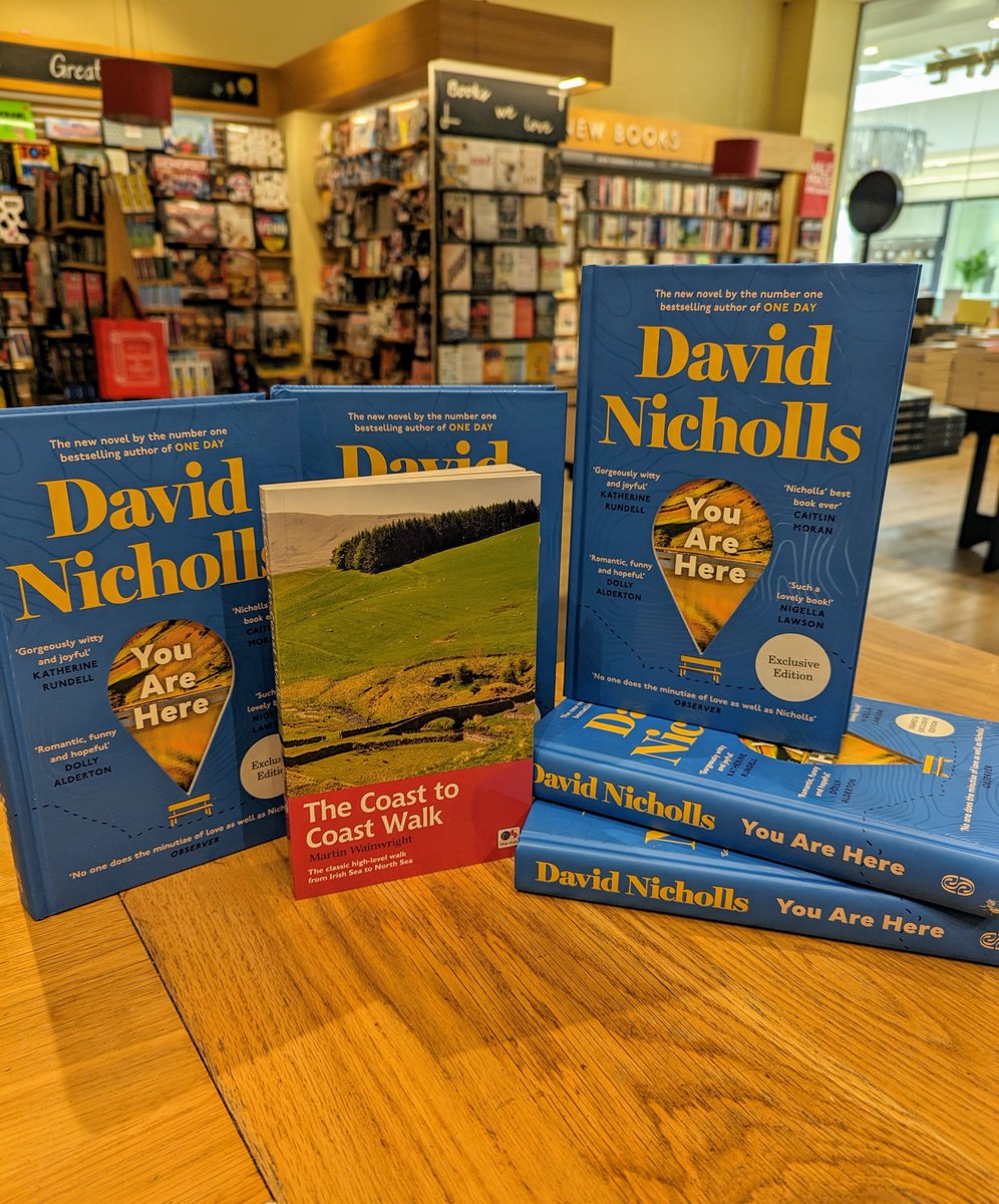 The eagerly anticipated You Are Here from @DavidNWriter is finally with us, as two lost souls find life and love on the coastal walk from sea to sea – pop down One Day this week to grab a copy of our exclusive edition!