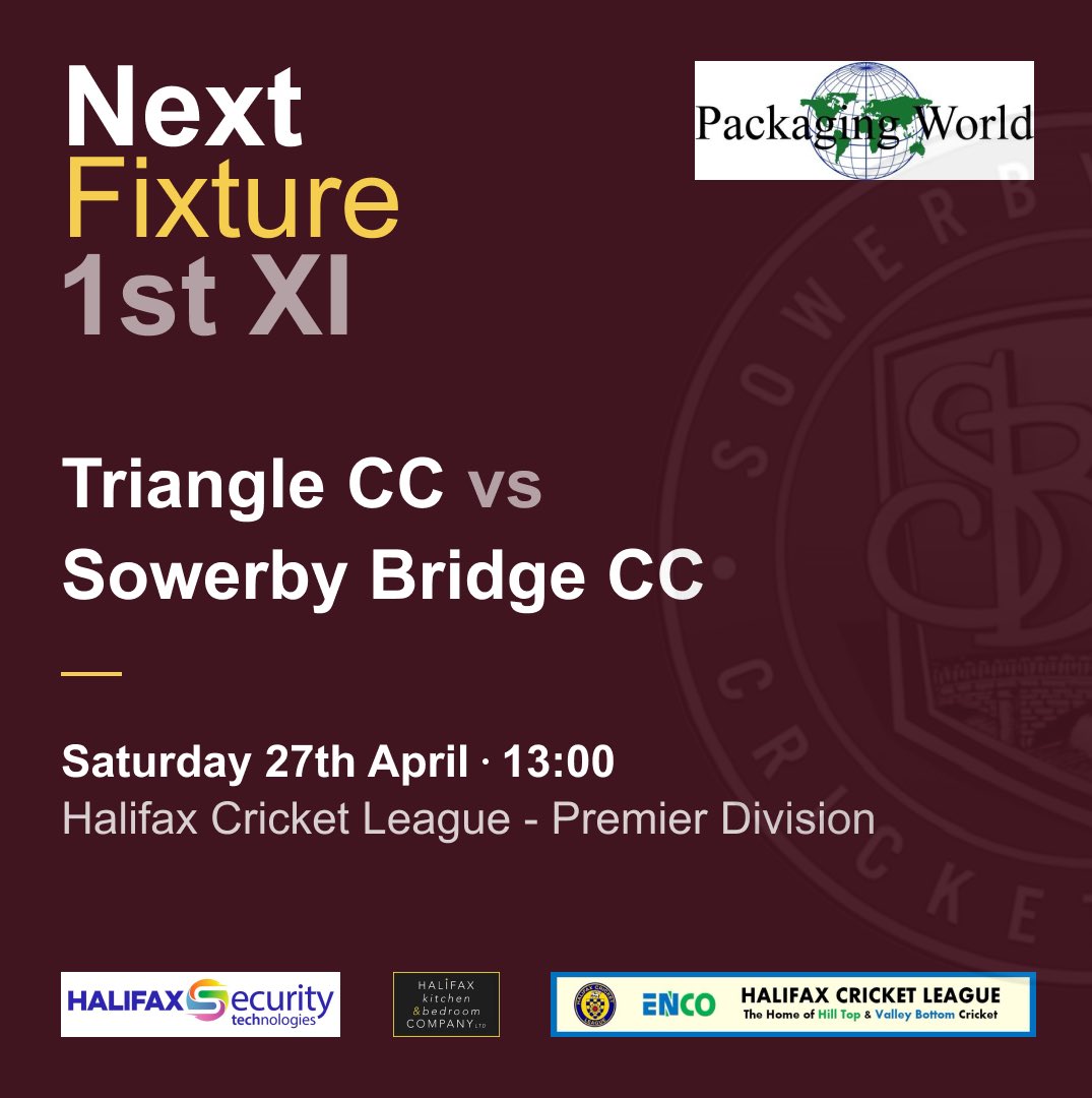 sowerbybridgecc's tweet photo. 🏏 WEEKEND FIXTURES 🏏 (Weather Permitting)

The first league fixtures of the 2024 season are due to take place this weekend! 🤞

Please come down and show your support #sbcc https://t.co/IH43ZCjzw7
