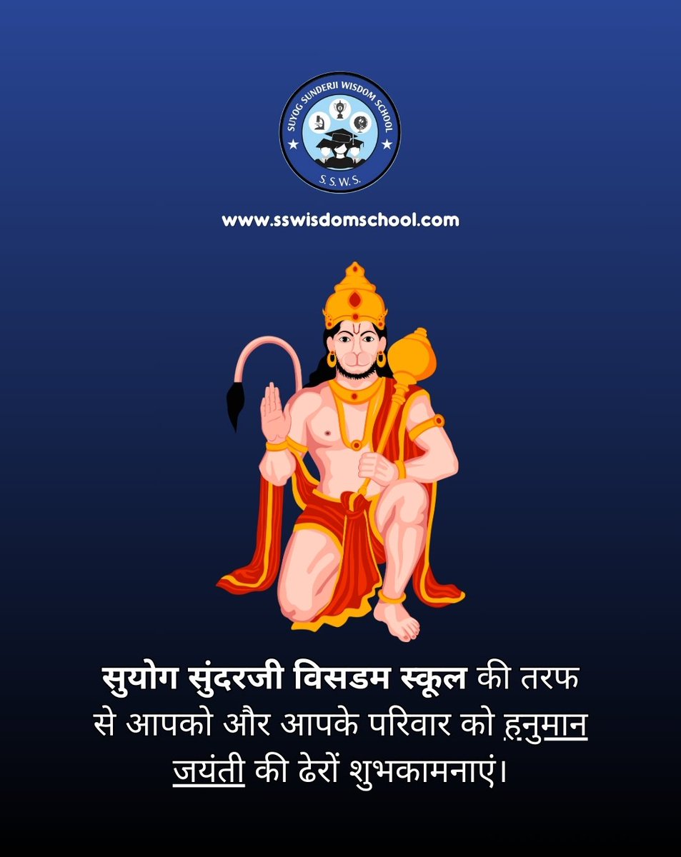 .
.
.
.

#hanumanjayanti #happyhanumanjayanti #ssws #jaishreeram #suyogsunderjiwisdomschool