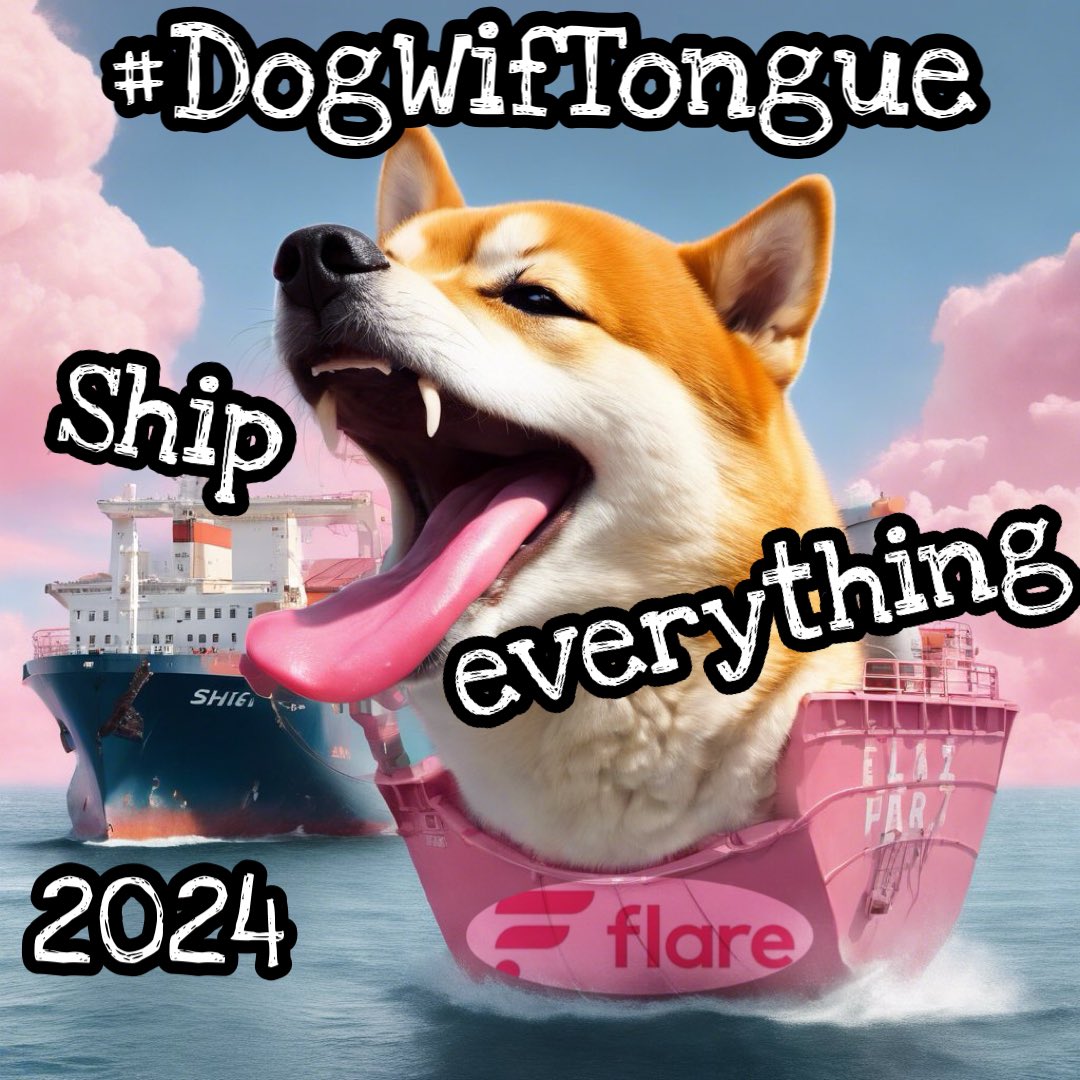 DogWifTongueFL's tweet photo. #DogWifTongue is definitely the underdog in the #Flare meme ecosystem. But that doesn’t matter as it is here to help #shipeverything2024 & #connecteverthing by supporting #FAsset promotion at our website. Once unchained it will fly. https://t.co/SYPA50cKOb