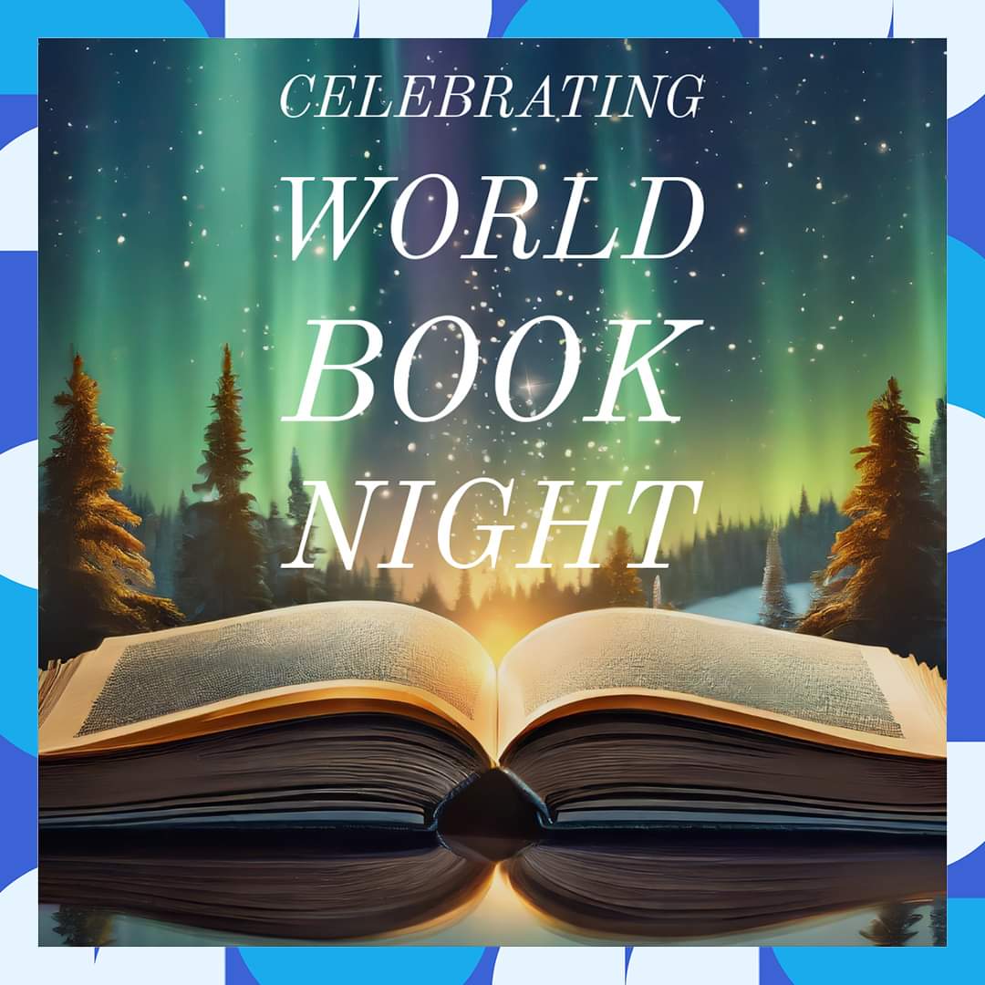 Tonight, we celebrate the magic of literature and the joy of reading as we immerse ourselves in the boundless worlds that books offer. Between 7-8 tonight, #WorldBookNight is asking for people to dedicate an hour to reading. You can join in the fun with the hashtag #ReadingHour.
