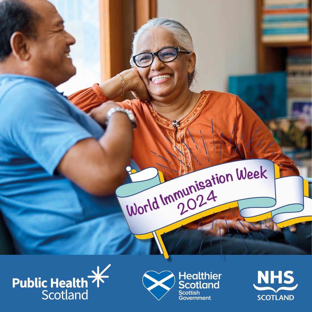 The shingles vaccine is being offered to more people to help protect them at an earlier age. NHSScotland can’t do this all at once, so it needs to be rolled out over 10 years.

Check if you’re eligible for the shingles vaccine at nhsinform.scot/shingles

#wiw24