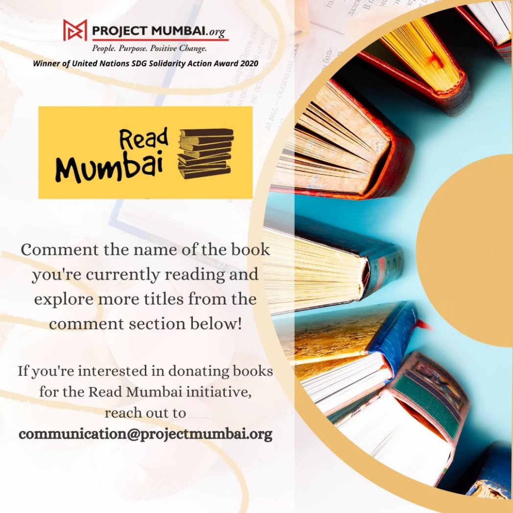 Happy World Book Day from Project Mumbai's Read Mumbai initiative! We'd love to hear from you! Share the books you've been reading in the comments below and let's create a list of titles for everyone to explore and enjoy. #WorldBookDay #ReadMumbai #BookLovers #LibraryForAll