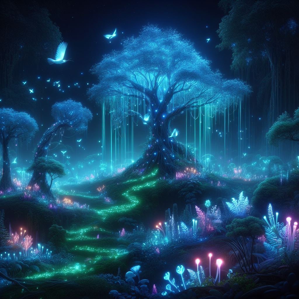 MagicalLovelyAI's tweet photo. Magical Glowing Forest

Prompt in alt

#AIart #aiartcommunity #CopilotDesigner #dalle3art #AIArtGallery #ذكاء_اصطناعي #PromptShare https://t.co/lhCGRzv0L9