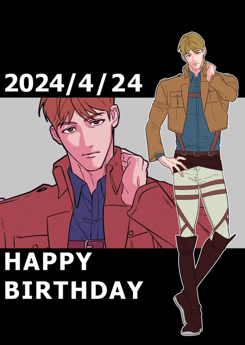 #モブリット・バーナー生誕祭2024

めでたい🎉🎊
誕生日感全く無くてごめん‼️ 