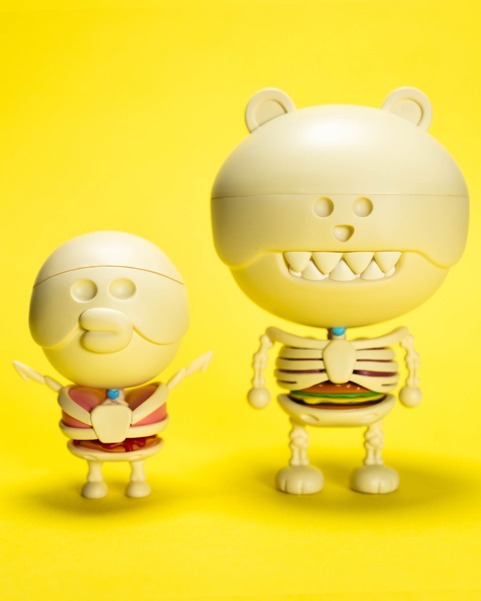 MightyJaxx's tweet photo. Peep our prototype for LINE FRIENDS BROWN and SALLY! Experience the beloved characters in a different light—dismantle them to find out what they look like on the inside. Pre-order now on https://t.co/ynPr4PZAuX! Don't miss out! #jasonfreeny #linefriends #brown #sally https://t.co/CsNKHuKQTV