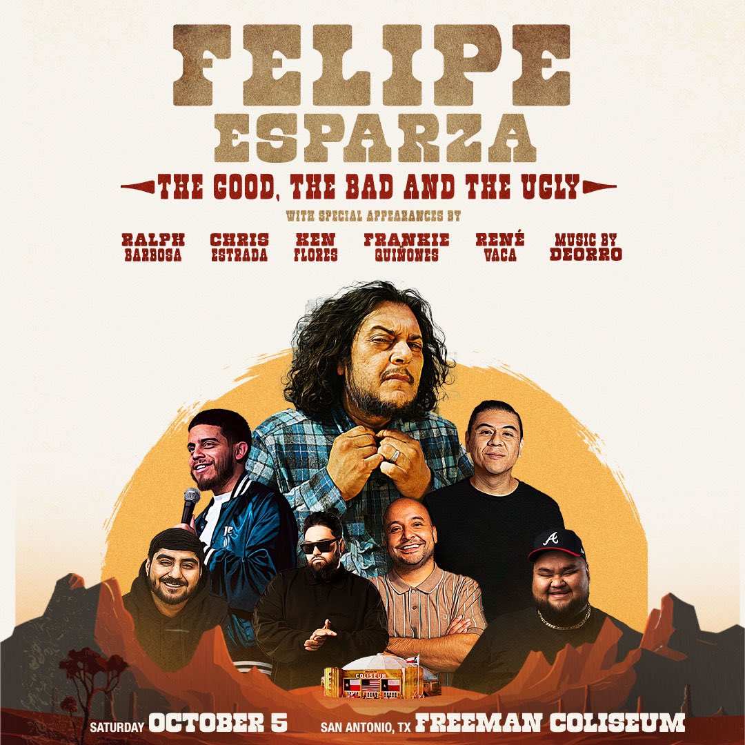 🚨COMEDY ALERT🚨 @funnyfelipe is bringing the laughs to Freeman Coliseum on October 5th, 2024! 🎟️Tickets go on sale this Friday, April 26th at 10 AM LOCAL time 🎟️Pre-sale on April 25th from 10 AM to 10 PM LOCAL (Code: WHATSUP). #FelipeEsparza #ComedyShow