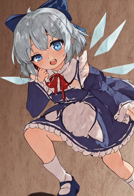 「cirno blue dress」Fan Art(Latest)