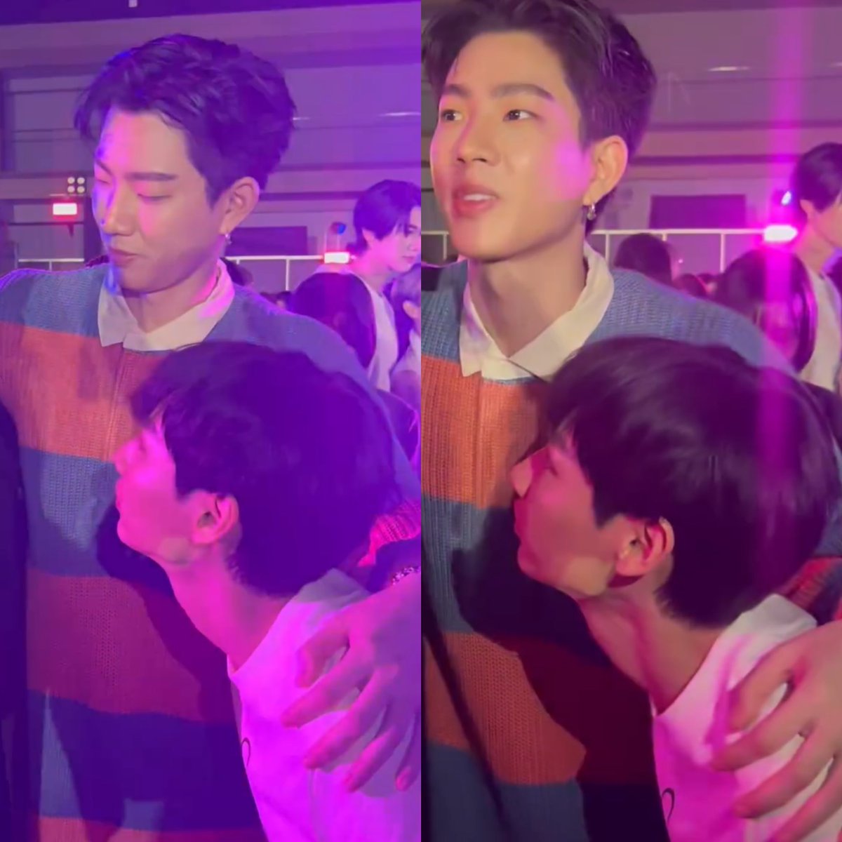 SiriTD_NT's tweet photo. อยากมีคนให้เอาหน้าไปซบตรงอก บ้างงงง อิจจฉาาคนมีแฟนนนน 

OFFGUN 2024 PART 2
#GMMTV2024PART2 
#ออฟกัน #OffGun https://t.co/L0HEseKA6u