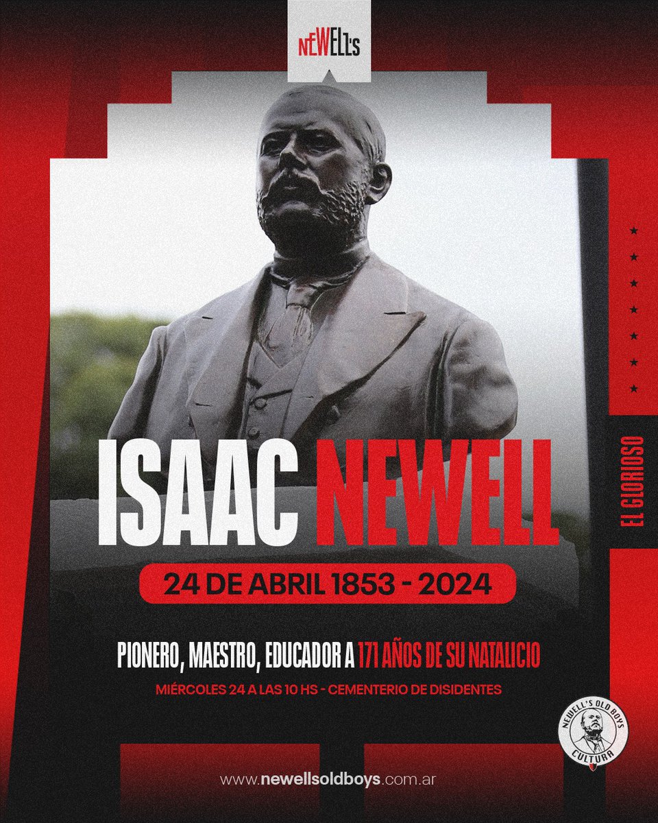 #Cultura 🔴⚫♾️ Honramos al maestro mentor, en un respetuoso homenaje, mañana Miércoles 24 de abril, 10 hr Cementerio de Disidentes Bv. Avellaneda 1850