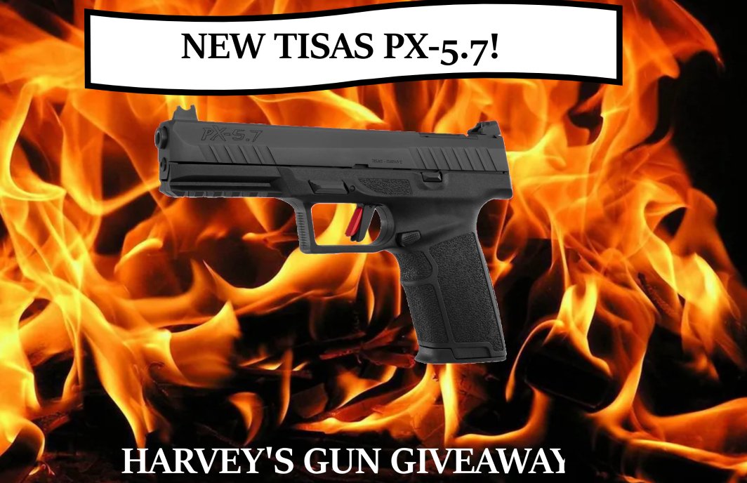 Hello All! This week's giveaway is the new Tisas PX-5.7! Please like and share our posts for a chance to win! We appreciate you all and good luck!