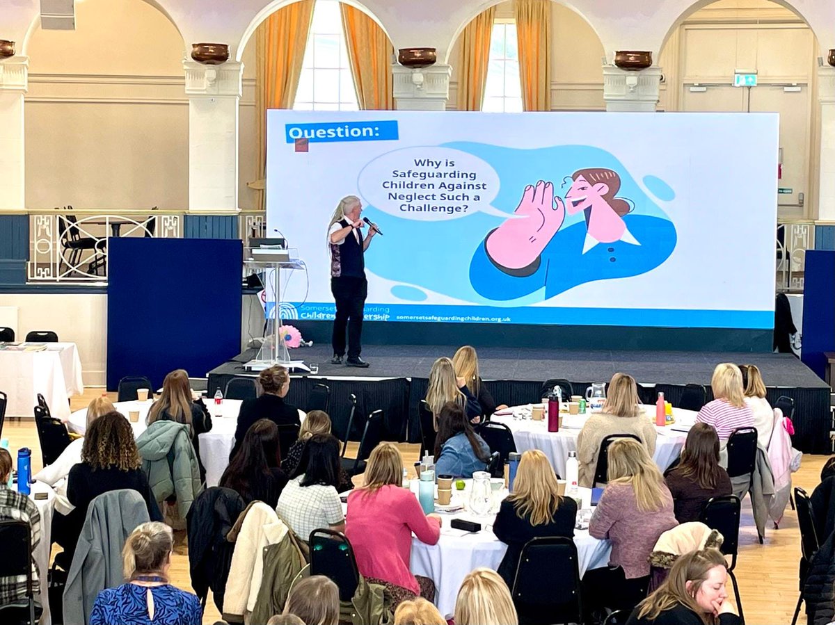 SomersetSCP's tweet photo. Today the SSCP have been at the NSSCP Neglect Conference! A fantastic day with inspiring presentations from Dr Karen Triesman, Research in Practice, A&amp;SC, N.Somerset and SSCP Multi-Agency Training Manager Steve Macabee. #northsomerset #NSSCPNeglectConference #SomersetSCP https://t.co/LB0fY2nA9m