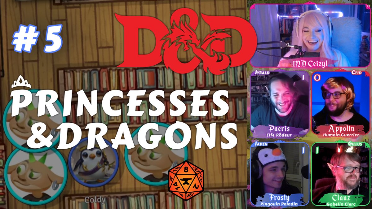 Ceizyl1's tweet photo. Princesses et Dragons c'est le jeu de rôle où on peut découvrir la créativité de @laZoneGeek @jadenkor02 @Jyrald_ &amp; Ceid avec leur magnifique texte !

💗https://t.co/3LBMqYYVWP

#jdr #jeuderole #dnd5e #roliste https://t.co/rVXPgXLcX8