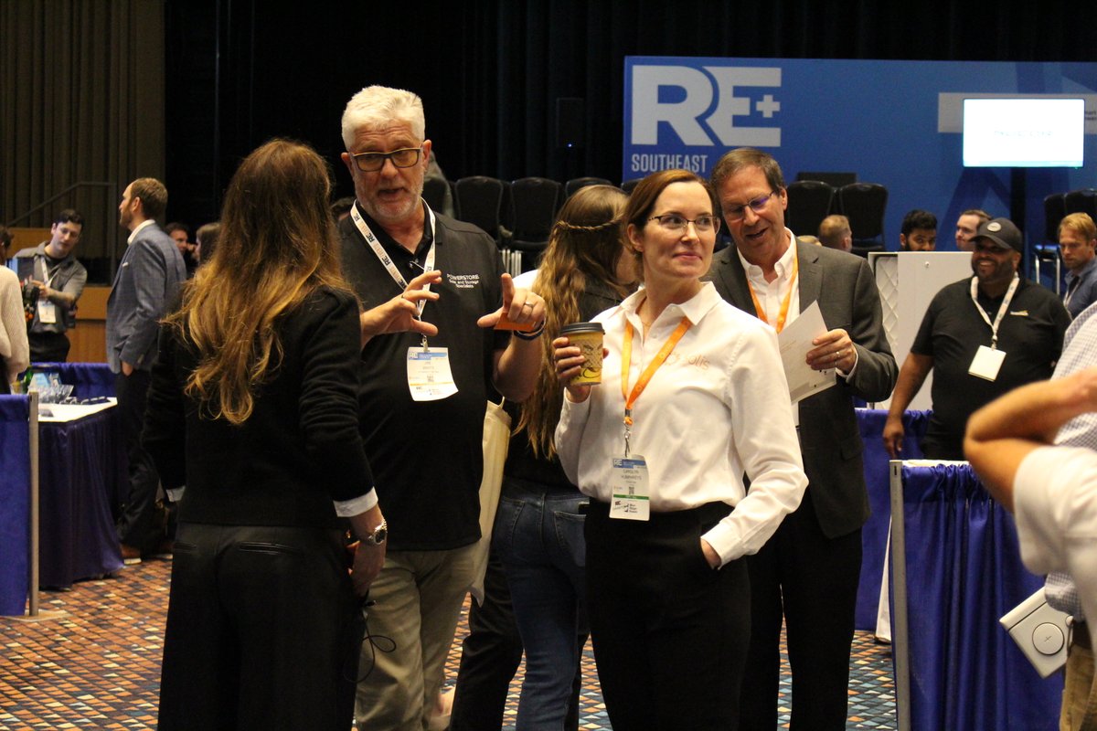 We had electrifying two days at RE+ Southeast! ⚡ With over 1200 attendees, and 85+ exhibitors, the energy was strong as we dove into the state of clean energy in the region. Thank you to all who attended! #REPlusSE #CleanEnergy #Energy Twitter