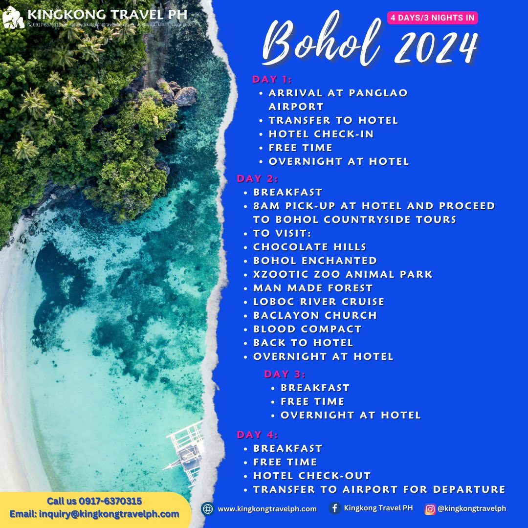 kingkong_ph's tweet photo. Here when you're ready! 😎💎

☎️ 0917-6370315
📧 inquiry@kingkongtravelph.com
🌐 https://t.co/NmSeRkaL3B

#StressFreeTravel #TravelPlanningMadeEasy #PersonalizedService #TailoredTravel #TravelAssistance #TravelCoordinator #TravelConcierge #TravelExperts #KingkongTravelPh https://t.co/KMWCBJL8bo