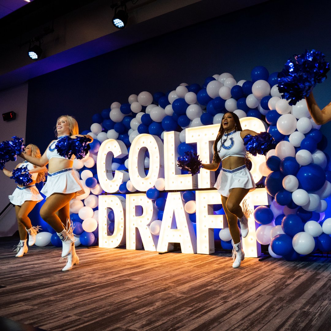 NFL Draft week is here, and the Colts are ready to bring in the newest members of the team🏈 Here's what we have planned this week⬇️ @budlight Draft Parties on Thursday, 4/25 📍North District Tap with alumni @ryandiem 📍Brothers Downtown with alumni @doylejack84 📍Pinheads