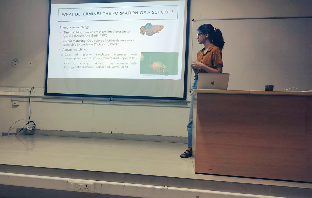 jahanvi_t's tweet photo. Done with the Thesis Proposal Talk!
Tiny milestone reached.
Also got a  lot of interesting and useful feedback from the audience. https://t.co/R8CRrVNnKH