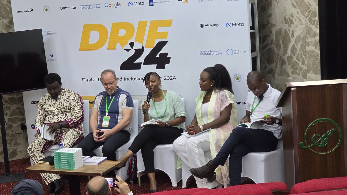 @ChewingStones from @cipesaug speaking on the state of disinformation in Africa #DRIF24