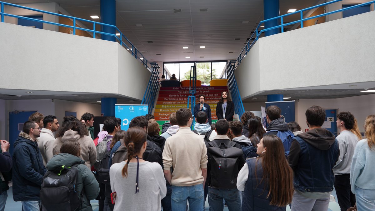 Pour ses 4⃣0⃣ ans, Polytech Nice Sophia a décidé de soutenir l’Amicale des anciens en prenant en charge l’adhésion des 5A comme nouveaux membres.

Cette démarche est importante : elle établit un réseau qui se construit de génération en génération, façonnant notre école !