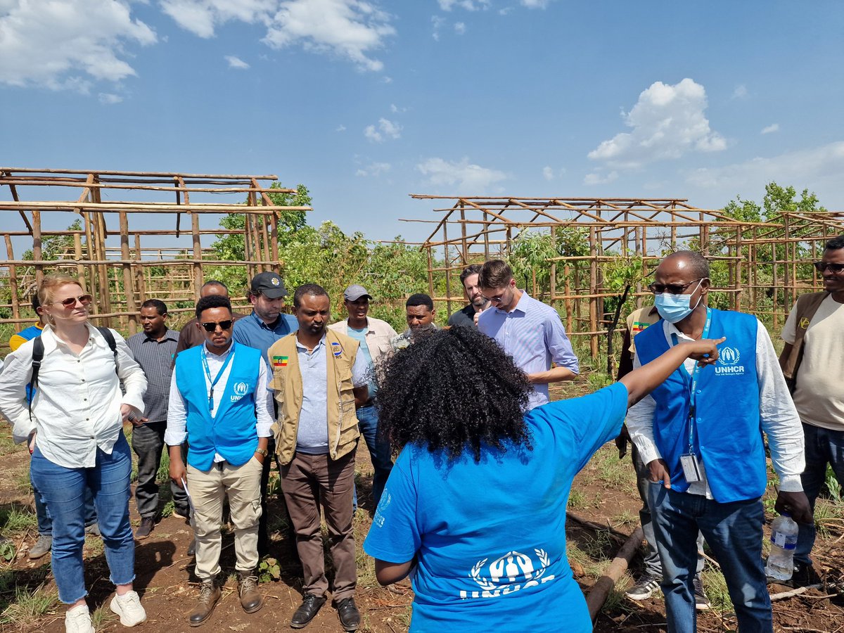 📍Ethiopia, a country with a longstanding tradition of hosting refugees. Joined by 🇨🇦🇩🇰🇪🇺🇫🇮🇫🇷🇩🇪🇮🇪 🇮🇹 🇯🇵🇱🇺🇳🇴🇸🇪🇨🇭🇺🇸, we are seeing humanitarian & development action linking up + what can be achieved with donor support in both new displacement emergencies and protracted situations