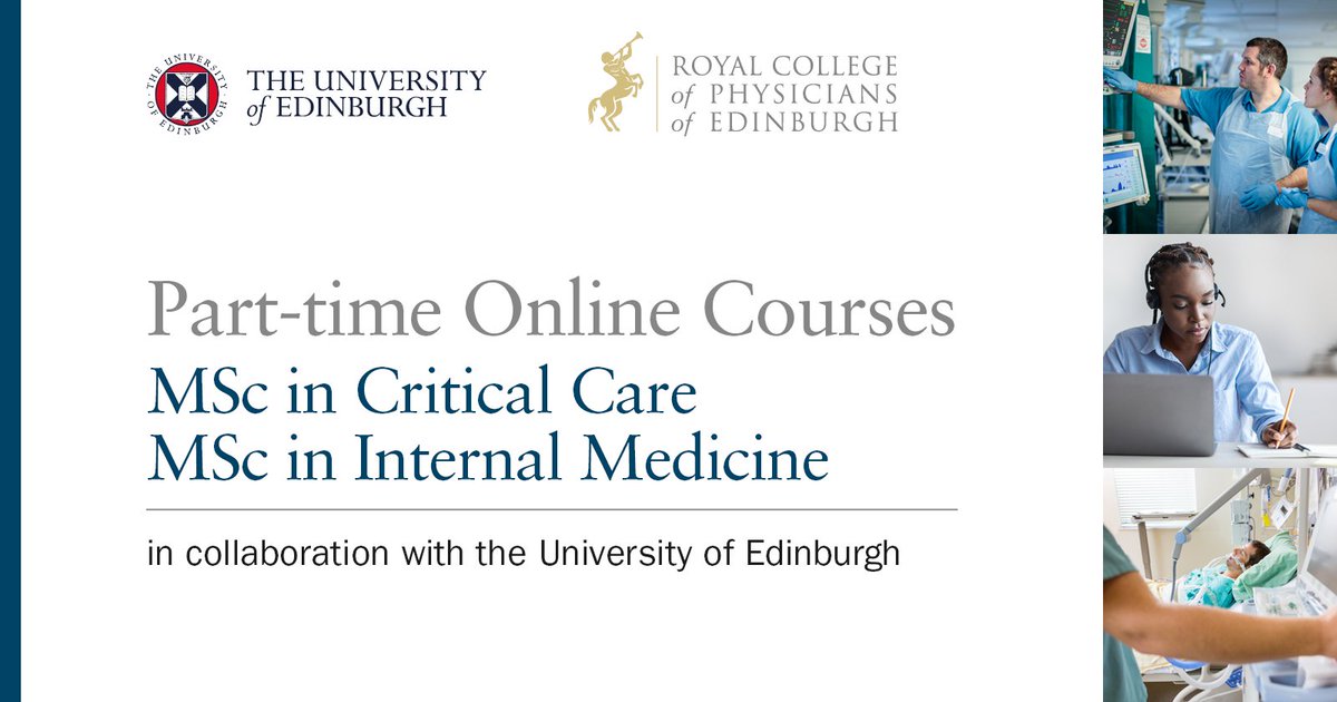 Did you know that we provide scholarships for MSc Internal Medicine and MSc Critical Care? Learn more about the courses, hear from past recipients and fill out the application form on our website. Applications close on 31 May 2024. Visit: rcpe.ac.uk/careers-traini… @EdinburghUni