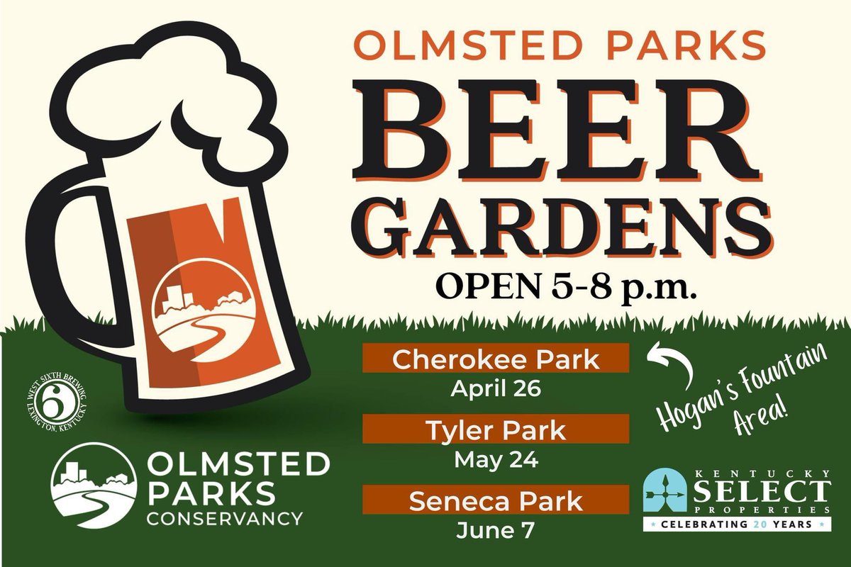 Olmsted Parks Conservancy (@OlmstedParks502) on Twitter photo 2024-04-23 14:30:06