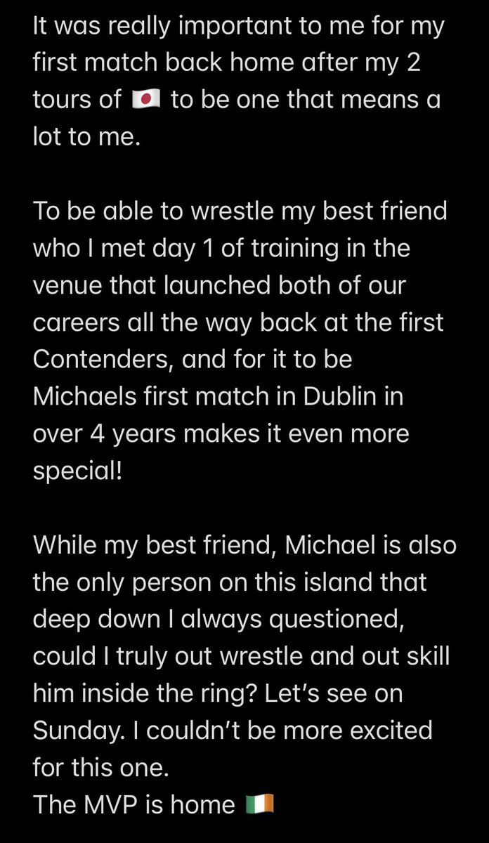LJ Cleary Vs Michael May 📍OTT Contenders 23 - Ringside Club 🗓️ April 28th 2024! The MVP 🇮🇪 is Home! 🎟️ - universe.com/events/over-th…
