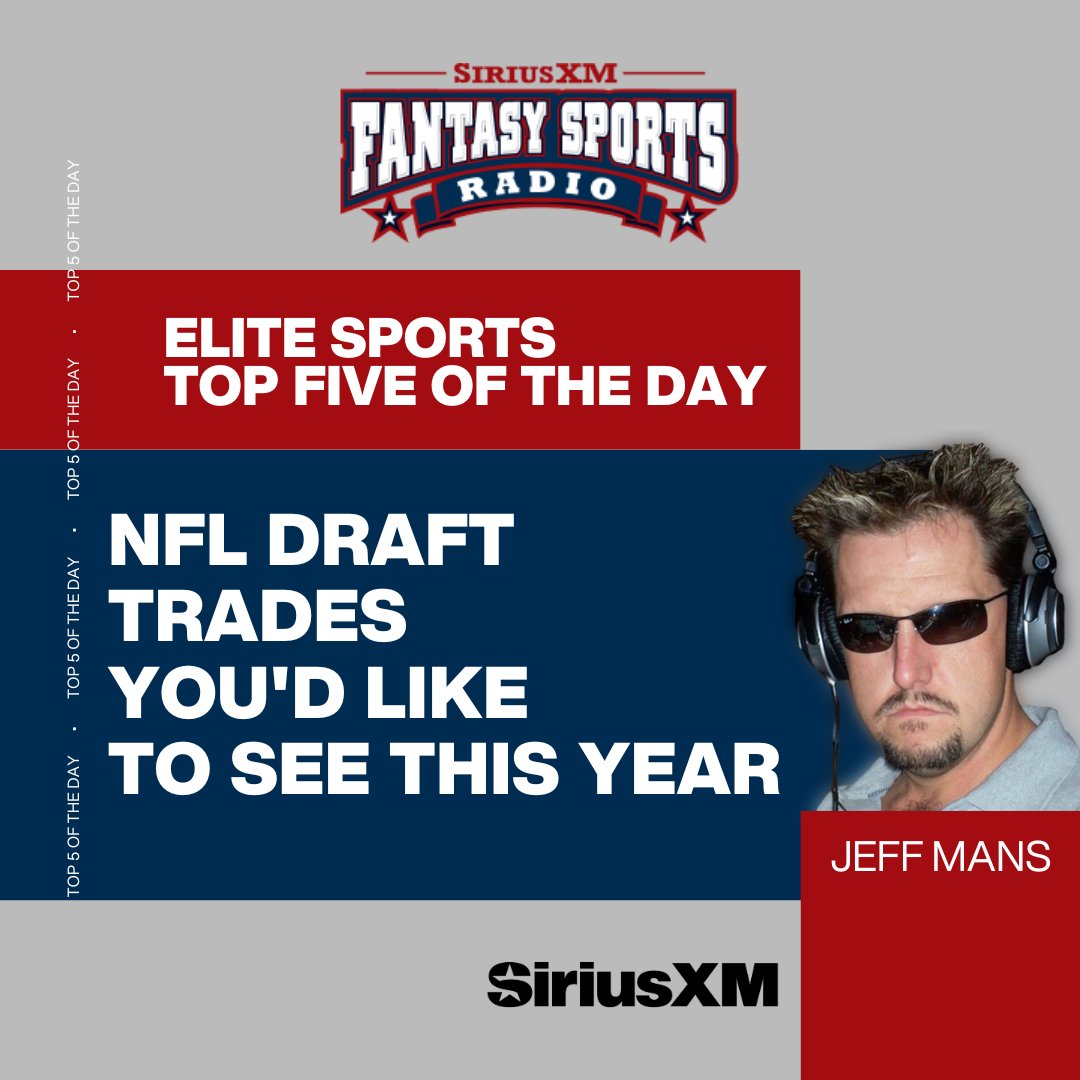 The Elite Sports Top 5 of the Day with @Jeff_Mans! LISTEN LIVE: sxm.app.link/EliteSports