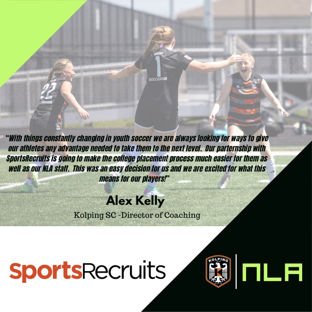 Our partnership with <a href="/Sports_Recruits/">SportsRecruits</a> 👏