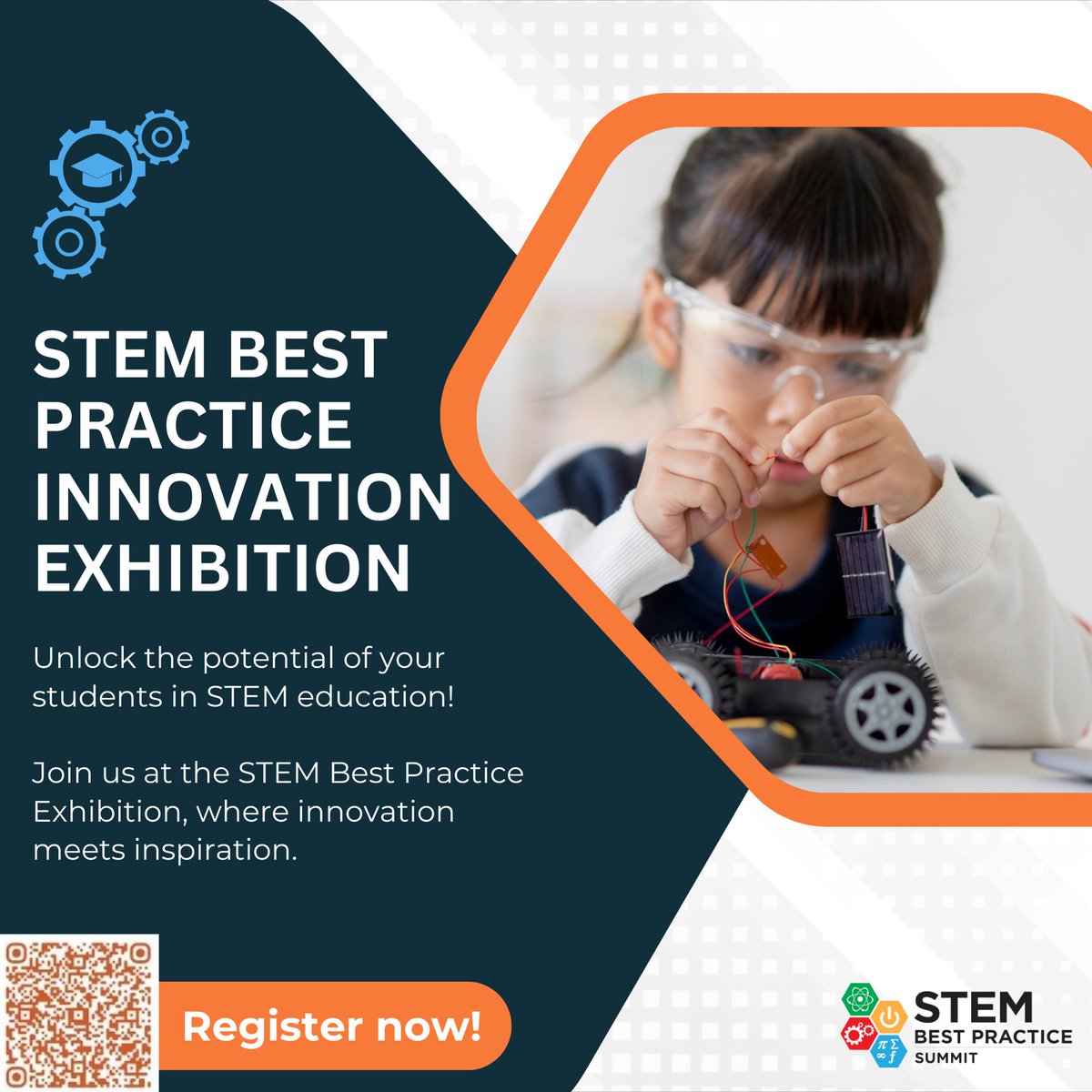 Showcase remarkable projects and pave the way for future success at the STEM Best Practice Innovation Exhibition!

Register here: docs.google.com/forms/d/e/1FAI…

#STEM #STEMeducation #experientiallearning #STEMawards #STEMworkshops #InnovationExhibition #STEMExhibition