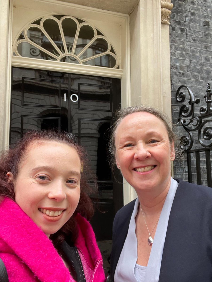 Guess where I have been? Yep you guessed it, I have been at No 10 🥳 positive conversations 👍🏻 @SpecialOlympics @SOGreatBritain @soeuropeeurasia @TimShriver