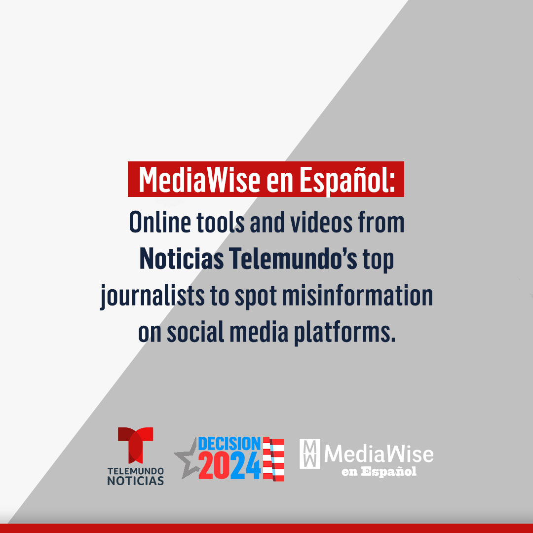 ✔ #Decision2024 | @TelemundoNews is committed to helping voters navigate this year’s election by combating disinformation and misinformation with online tools and resources. 🔗 telemundo.com/noticias/t-ver…