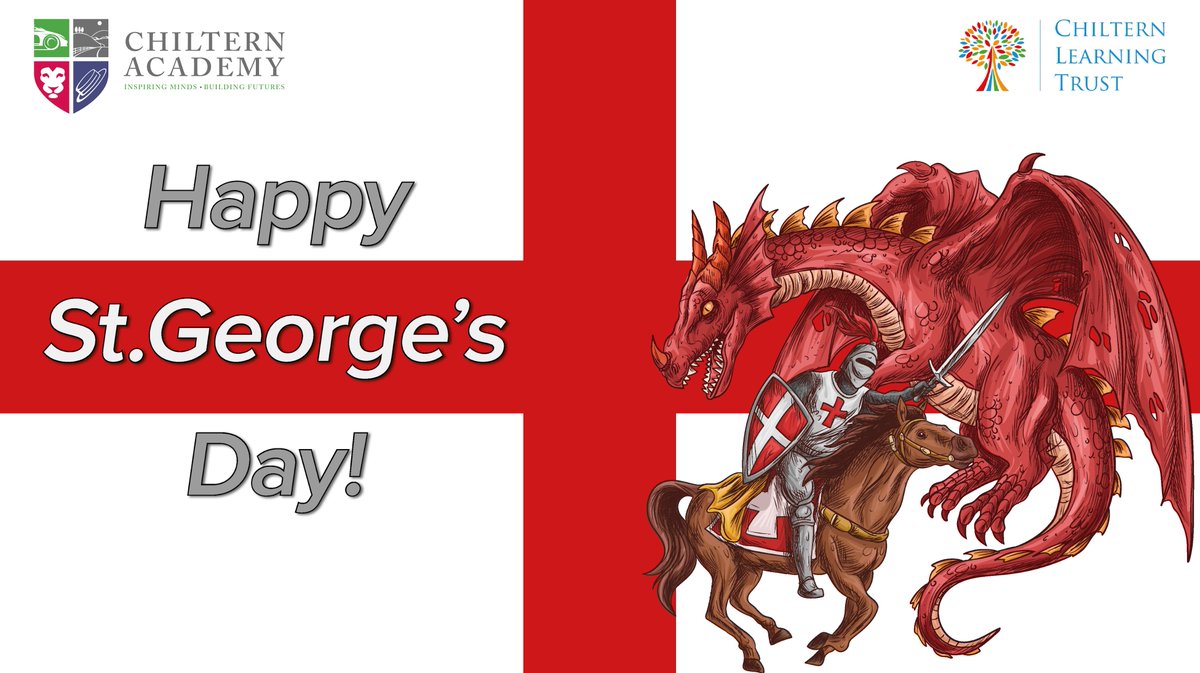 HAPPY ST. GEORGE'S DAY!🏴󠁧󠁢󠁥󠁮󠁧󠁿