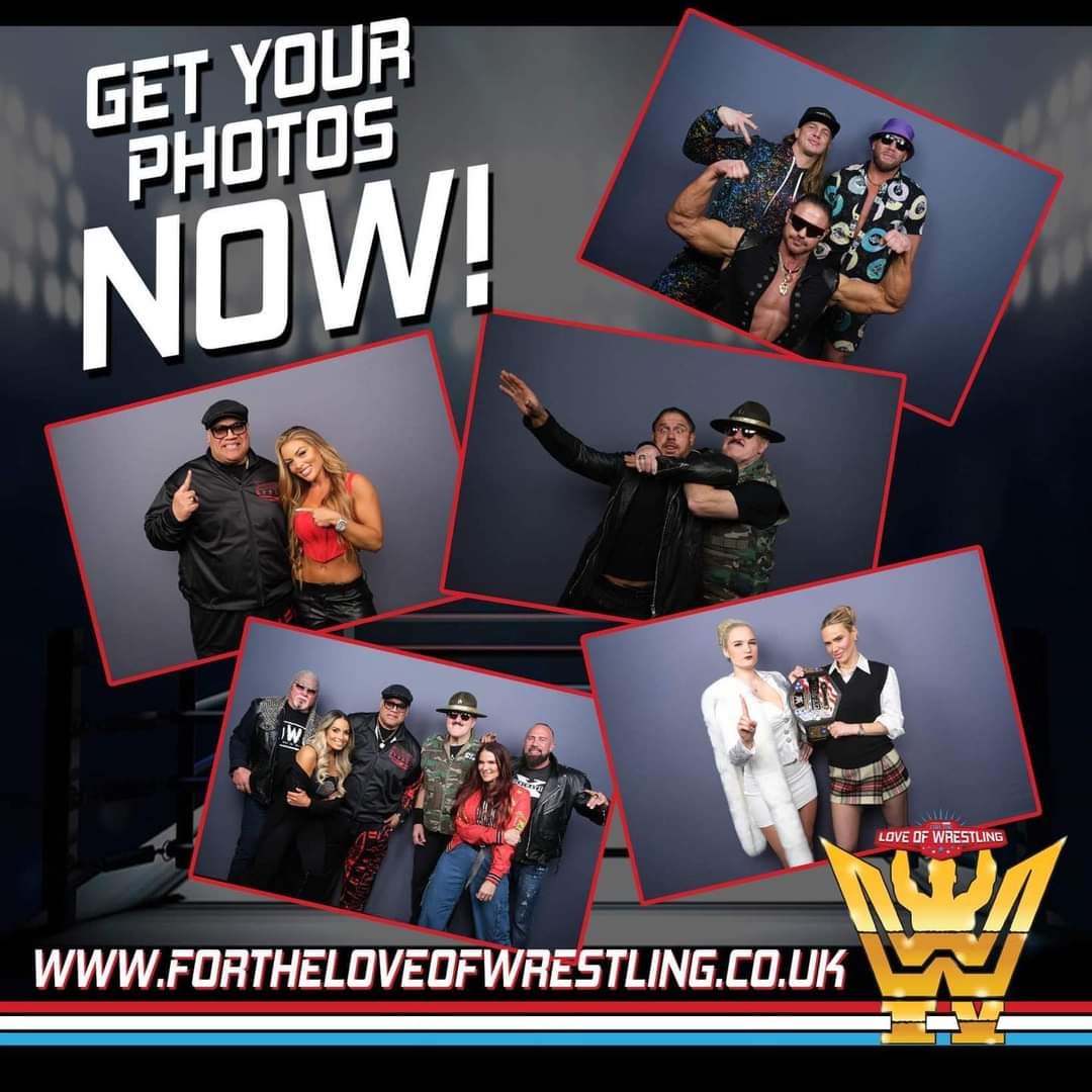 Digital copies of photos available to buy now, click onto MERCHANDISE and then YOUR PHOTOS section 

fortheloveofwrestling.co.uk 

#WWE #WWF #WCW #ECW #AEW #TNA #wrestling #WrestlingCommunity #ComicCon #Manchester #FTLOW