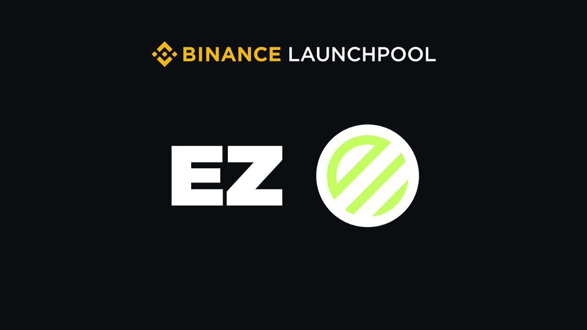 #Binance  Launchpool thông báo dự án thứ 53 - Renzo (EZ)

✨ Chi tiết Renzo Launchpool 
👉 Token Name: Renzo (EZ)
👉 Max Token Supply: 10,000,000,000 EZ 
👉 Launchpool Token Rewards: 250,000,000 EZ (2.5% tổng nguồn cung token)
👉 Initial Circulating Supply: 1,050,000,000 EZ…