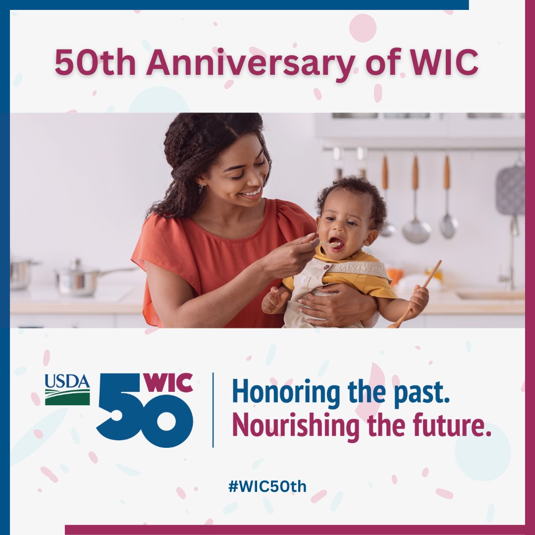 Did you know that the WIC program has been helping families access supplemental nutrition for 50 years? We’re proud to support WIC families in our community with access to WIC-eligible foods, nutrition education, and more. #WIC50th
#foodsecurity
#childnutrition