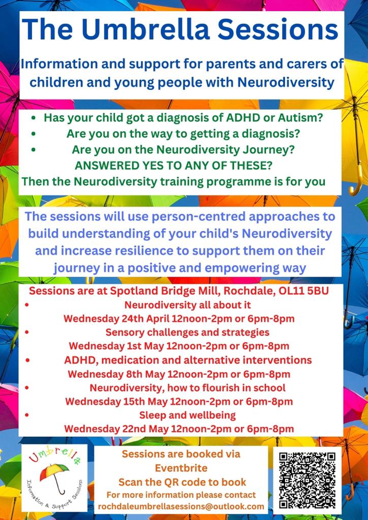 Please find details of an information and support group for Parents and Carers of children with Neurodiversity. #soaringtosuccess #providingmore #watergrovetrust