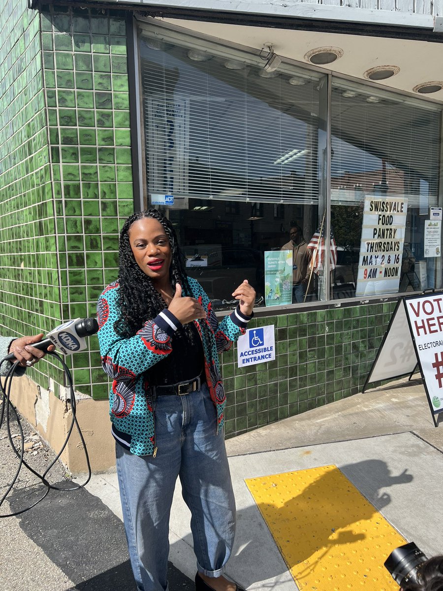 U.S. Rep. Summer Lee says she voted for Joe Biden today at her local precinct in Swissvale. “Whoever it is that they vote for, I encourage people to come out, make their voices heard. That’s a part of the process, especially in the primary.”