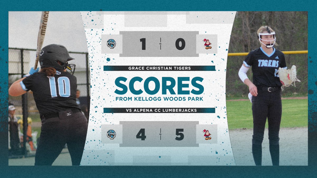 Last double header of the season at Kellogg Woods Park! Back on the road tomorrow at Concordia! #roartigers
