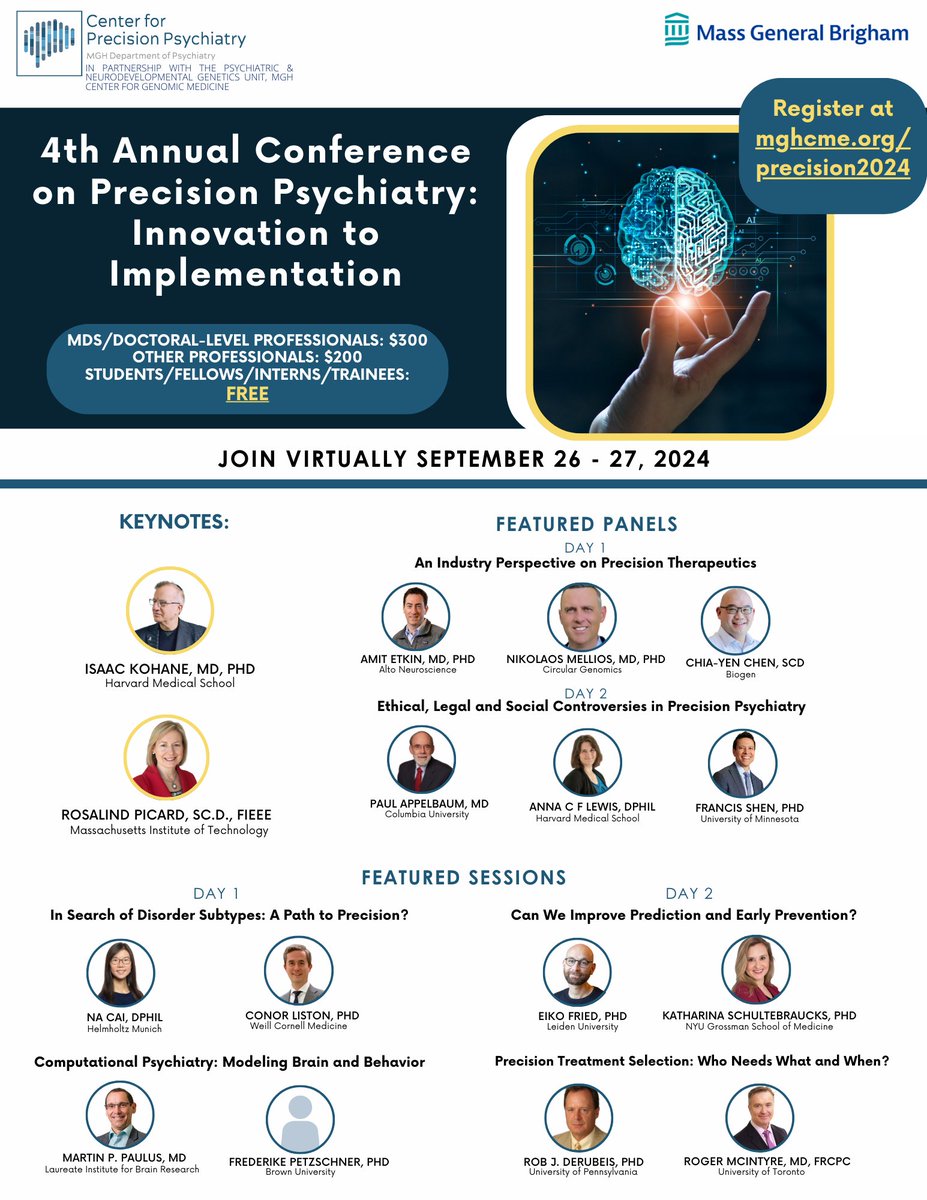 Center for Precision Psychiatry tweet media