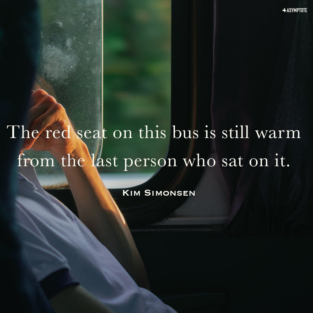 What connects us to our fellow human being? Is it a shared landscape, shared heartbeats, or even something as simple as a recently vacated bus seat, still a little warm? Join poet Kim Simonsen as he examines these questions in our Faroese Feature: tinyurl.com/2vyck2jk