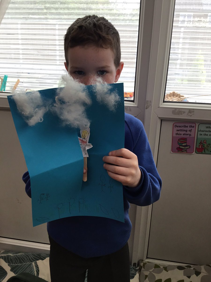 Year 1 were able to retell the story of the Ascension today in RE #olpsre