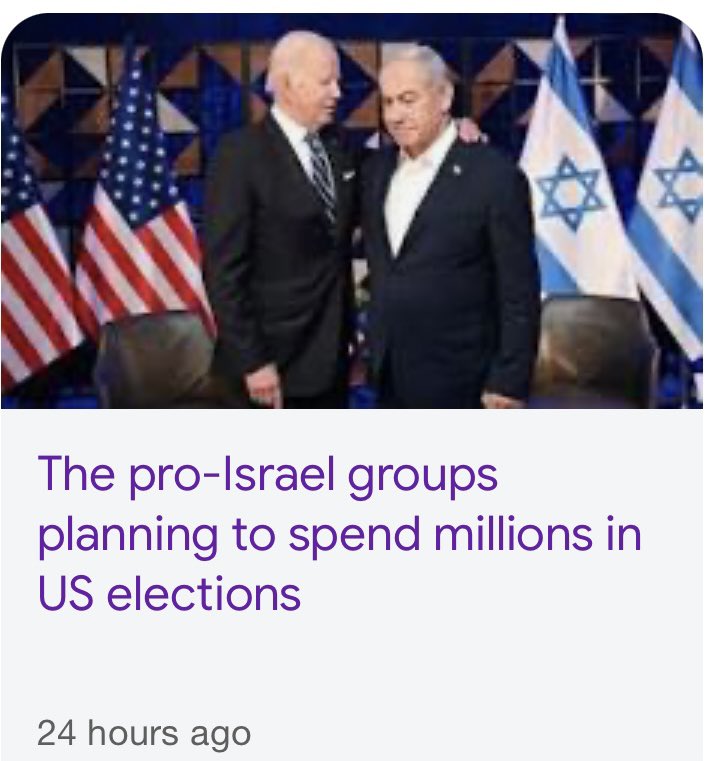 While Dems try their best to doom-monger you with the fall of dEmoCraCy, AIPAC plans on spending $100M in US elections.