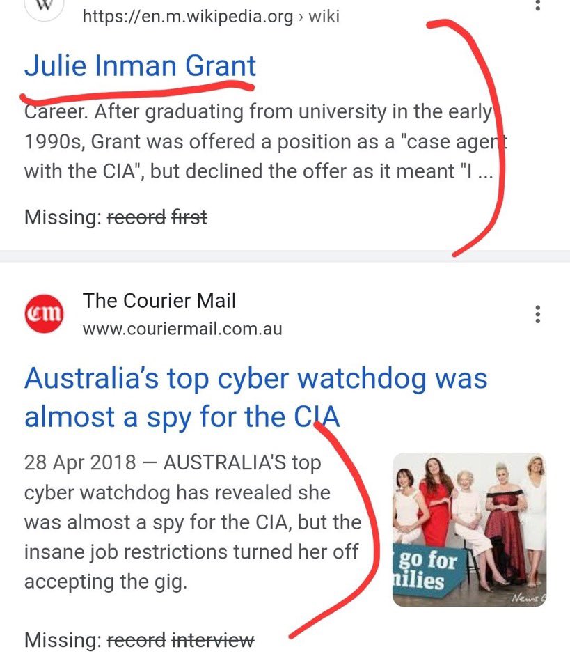 I really think we need to question the suitability of “eSafety” Karen as a member of the Australian public service.

She has close links to the CIA. Is she a spy?