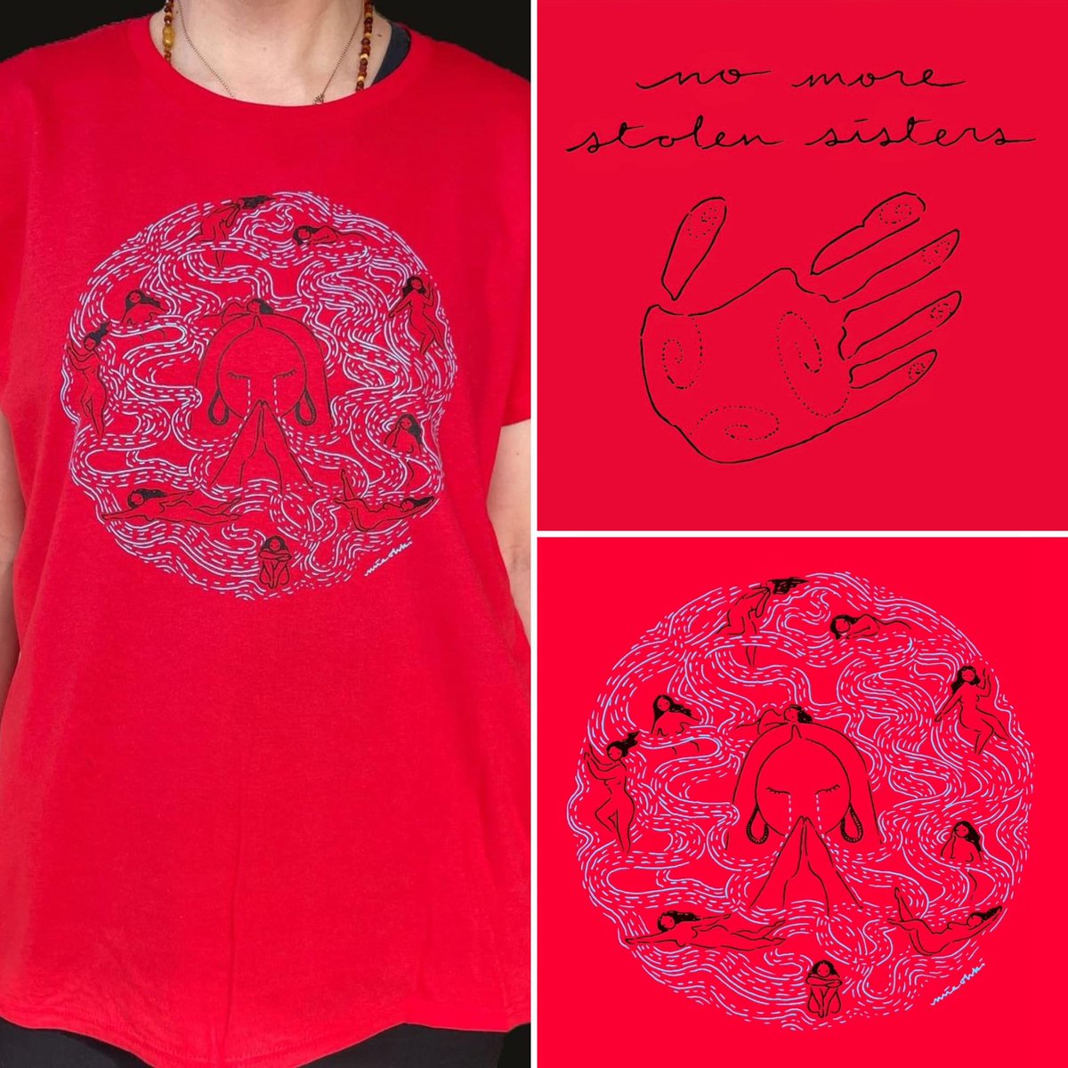 Our friends at Nish Tees are offering a T-shirt to mark the #MMIWG2S+ National Day of Awareness (also known as #RedDressDay) on May 5. Nish Tees are generously donating proceeds to both @Niijkiwendidaa Anishnaabekwewag Services Circle and @YWCA_PH. nishtees.ca/red-shirt-day-…