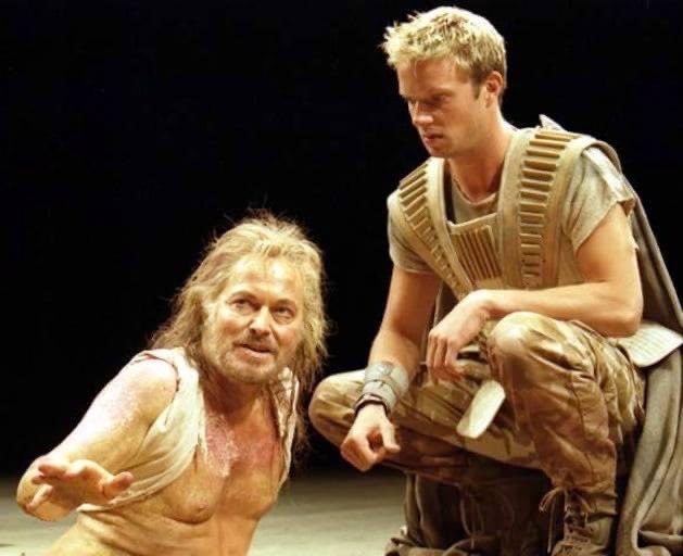 Today is officially Shakespeare Day ✍️celebrated on April 23rd every year to mark the birth & death anniversary of the great 'Bard of Avon' ✍📖 (1564-1616) Enjoy these photos of Rupert on stage as Alcibiades in 'Timon of Athens' a production by the Royal Shakespeare Company 1999