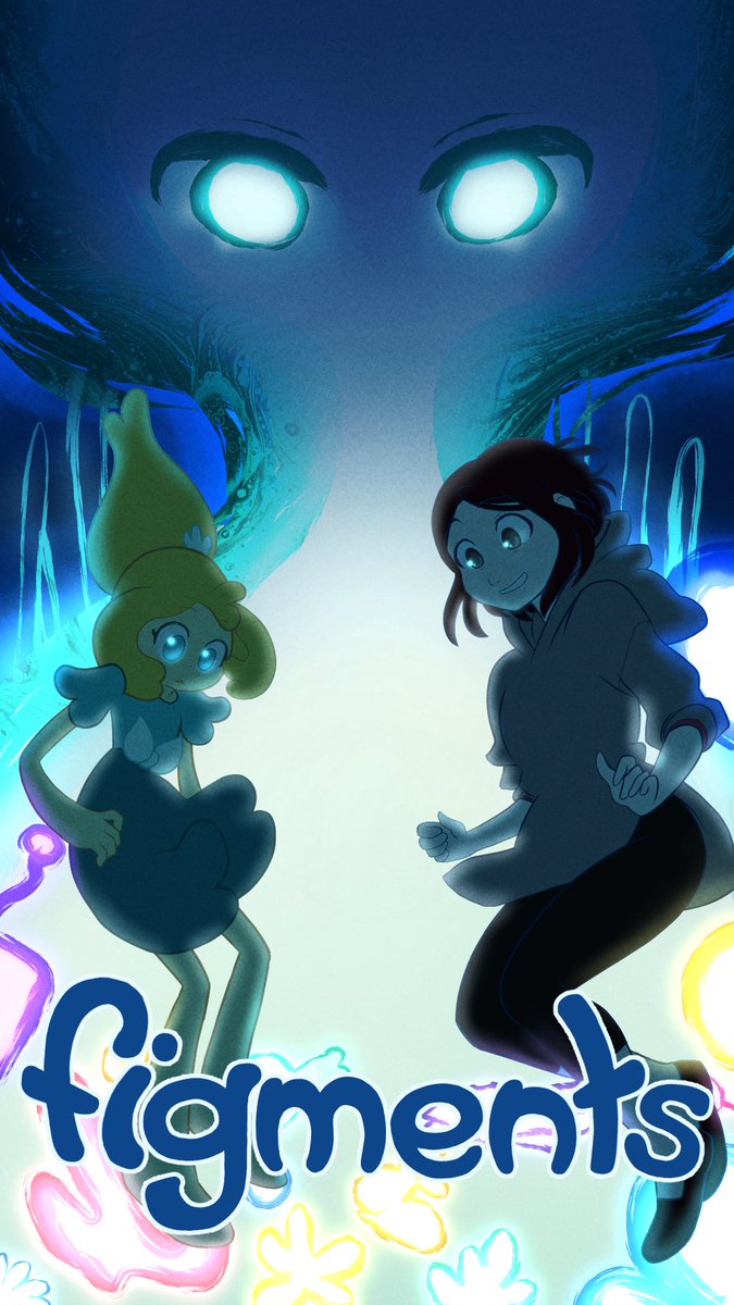 Finally made a real title card for Figments after all this time 🙌
#webtoon #webtooncanvas