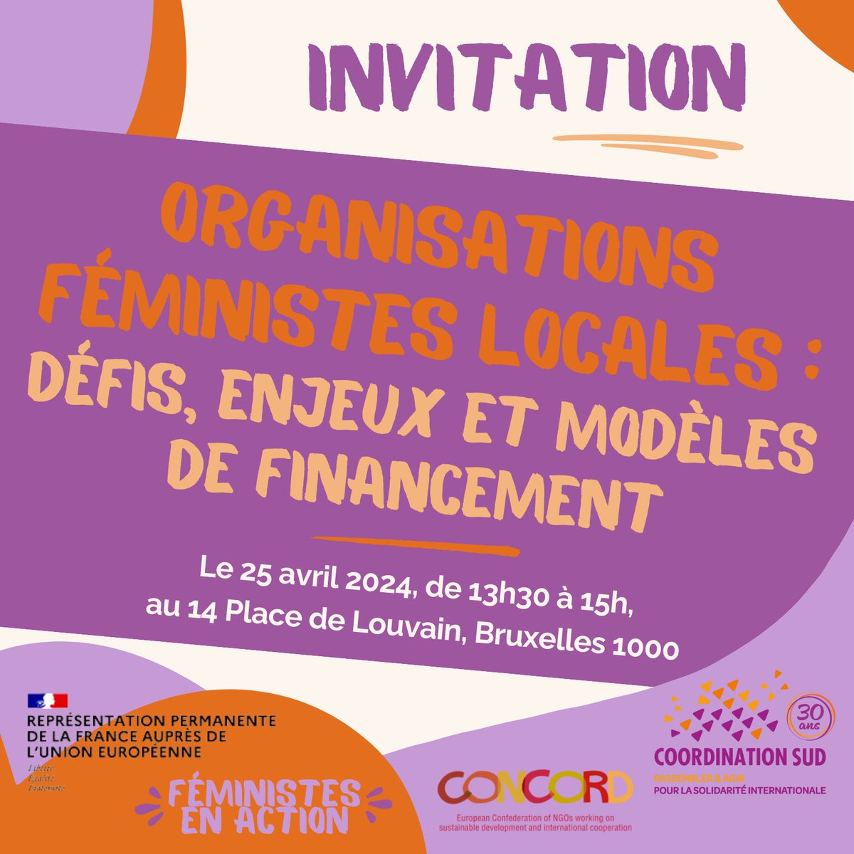 📢 Élections européennes : Le @HCEfh appelle à une mobilisation pour une politique étrangère féministe et soutien accru de 🇪🇺 aux OSC œuvrant pour les droits des femmes. Demandes également portées par @coordinationsud, avec un évènement ce jeudi à la @RPFranceUE. #FSOF #UE