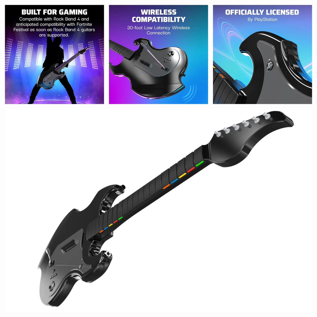 StateOverse's tweet photo. โ ๏ธ๐ฅALERT๐ฅโ ๏ธ
#Statoversians!
๐๐๐
๐ซถ
PDP RIFFMASTER Wireless Guitar Controller is NOW up order on Amazon for ONLY ($129.99) for PlayStation! โ
๏ธ Temp OOS but still preorderable
#StateOTech #GamersUnite
TSO'VIN!!
https://t.co/TUELMws8GX
Xbox
https://t.co/J0GZlG1lYF #ad