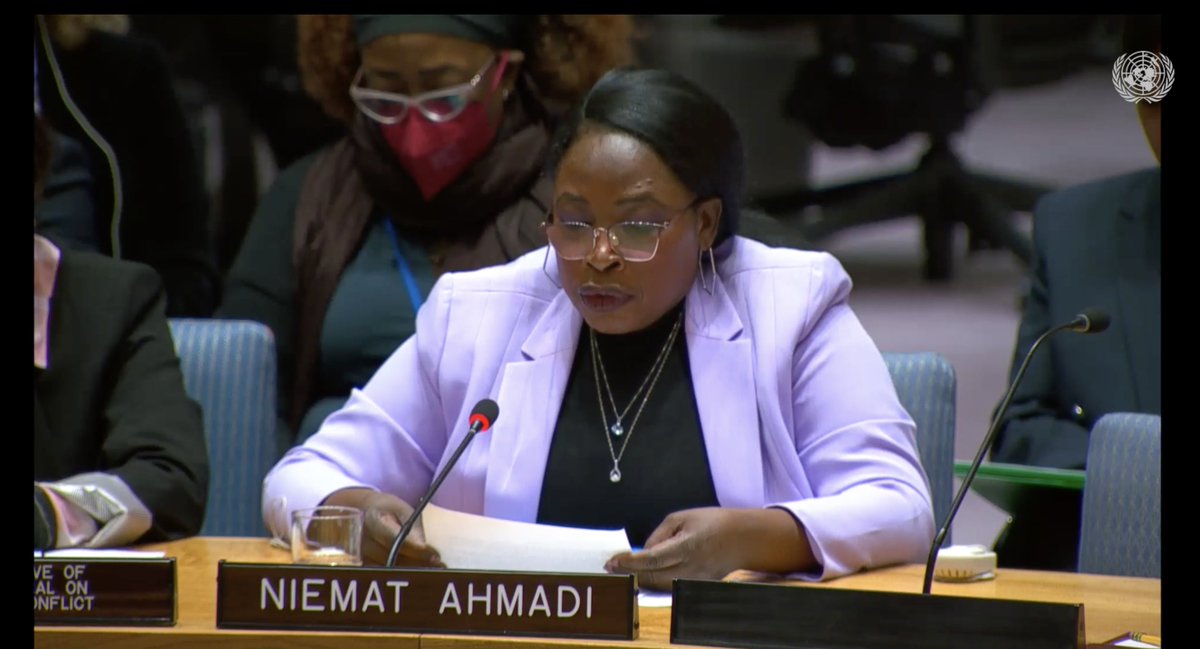 “I am haunted by the reports of sexual violence that I hear every day,” @NiematA tells the #UNSC, describing that rape and other forms of GBV are a defining feature of the current war in #Sudan.